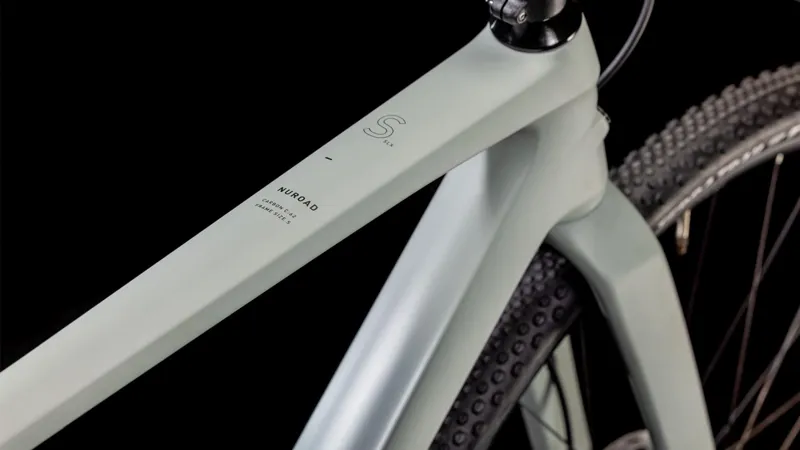 Cube Nuroad Women's C:62 SLX Carbon Gravel Bike in Grey-1